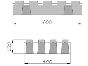 BG Grass Blocks 600 x 400 x 120 - Image 2