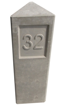 Chainage KM Post for roads 900x250x170