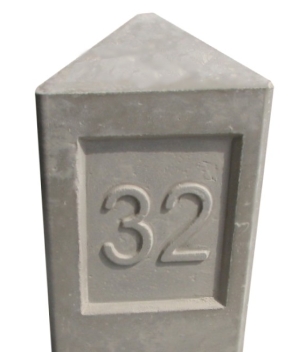 Chainage KM Post for roads 900x250x170 - Image 3