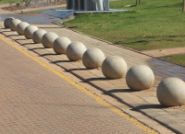 Concrete Ball 300mm diameter smooth concrete - Image 2