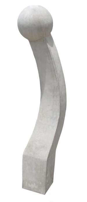 Iscape Bollard Tall Smooth Finish - Image 3