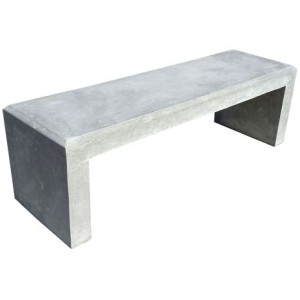 Eureka Bench 1600x500x500 Precast Concrete