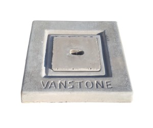 IE Surround with rough concrete lid