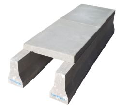 Wall for Cable Trench 2-WT/1375 325mm High - Image 2