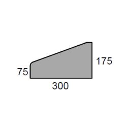 Kerb Fig. 8b length 330mm