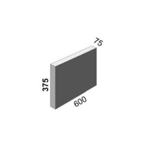 Akasia End Plate 600x375x75