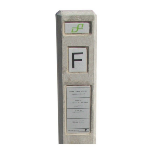 Type 5 Marker Post 1500x100x150