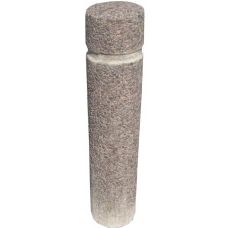 Bollard 250mm dia x 1200 high exposed aggregate