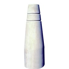 Metro Bollard 1000mm high smooth concrete finish