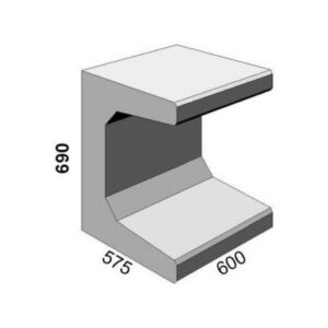 C-Section for CCP KI 575x600x690 high